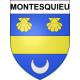 Stickers coat of arms Montesquieu adhesive sticker