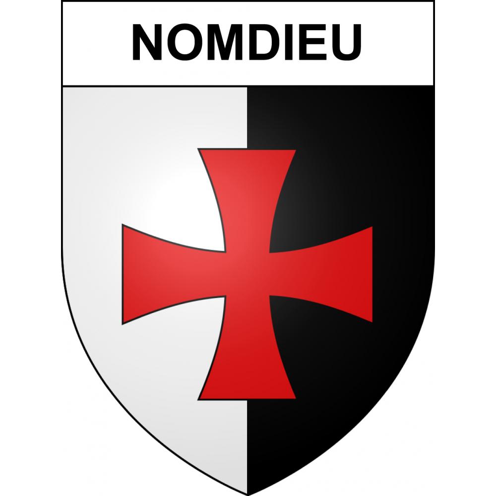 Adesivi stemma Nomdieu adesivo