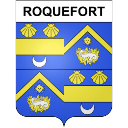 Stickers coat of arms Roquefort adhesive sticker