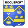Roquefort Sticker wappen, gelsenkirchen, augsburg, klebender aufkleber
