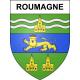 Roumagne 47 ville sticker blason écusson autocollant adhésif