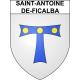 Saint-Antoine-de-Ficalba 47 ville sticker blason écusson autocollant adhésif