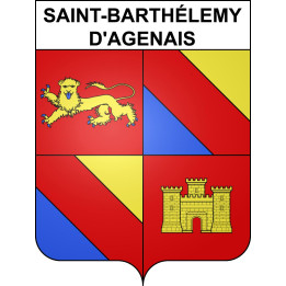 Saint-Barthélemy-d'Agenais Sticker wappen, gelsenkirchen, augsburg, klebender aufkleber