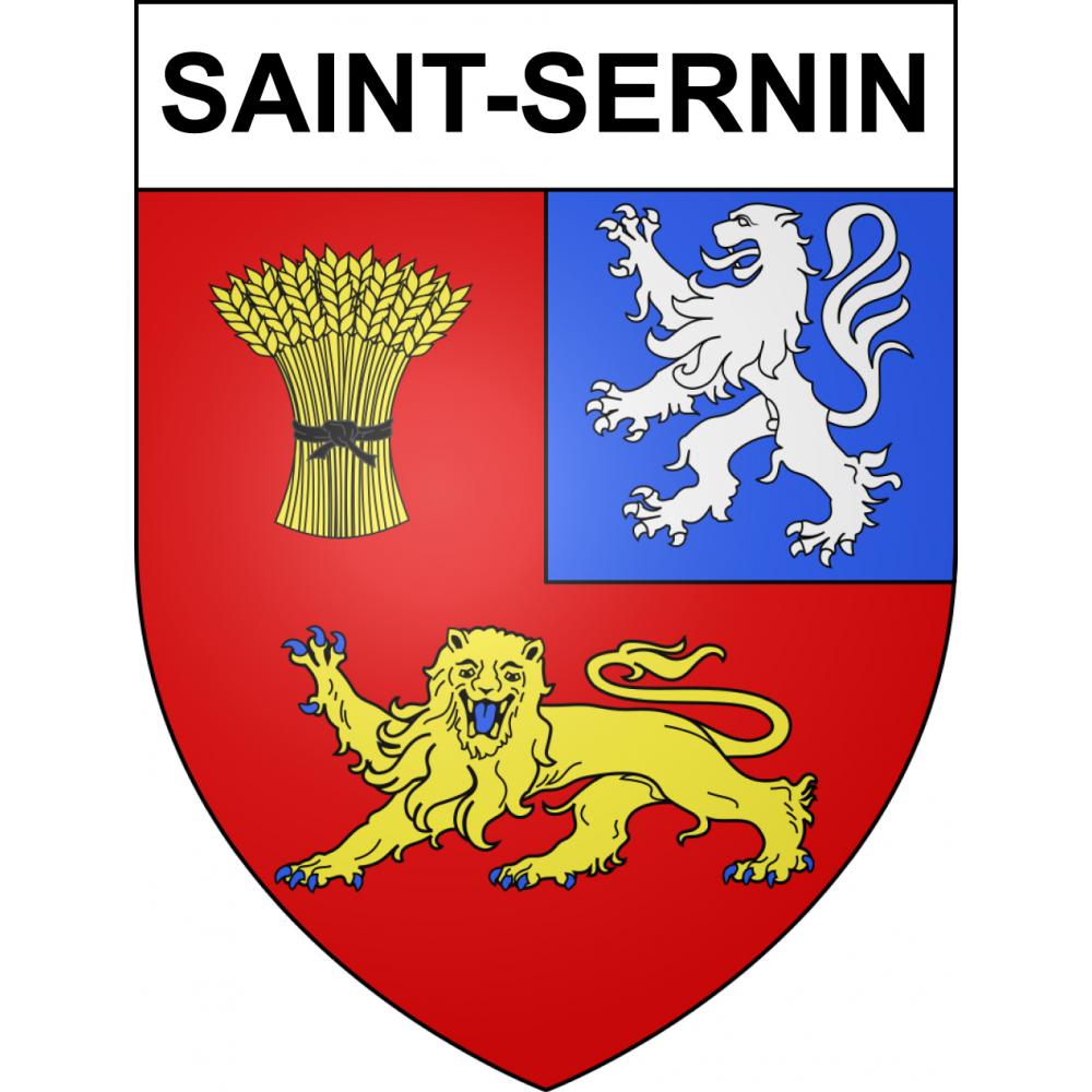 Saint-Sernin Sticker wappen, gelsenkirchen, augsburg, klebender aufkleber