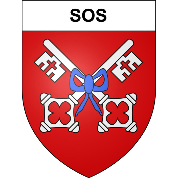Sos Sticker wappen, gelsenkirchen, augsburg, klebender aufkleber