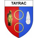Adesivi stemma Tayrac adesivo