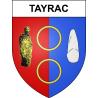 Stickers coat of arms Tayrac adhesive sticker