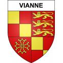 Adesivi stemma Vianne adesivo