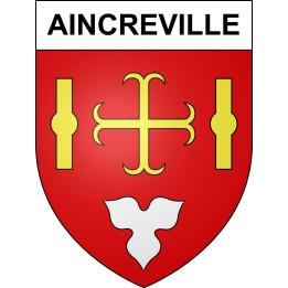 Aincreville Sticker wappen, gelsenkirchen, augsburg, klebender aufkleber