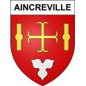 Aincreville 55 ville sticker blason écusson autocollant adhésif