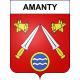 Stickers coat of arms Amanty adhesive sticker