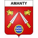 Stickers coat of arms Amanty adhesive sticker