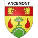 Ancemont 55 ville sticker blason écusson autocollant adhésif