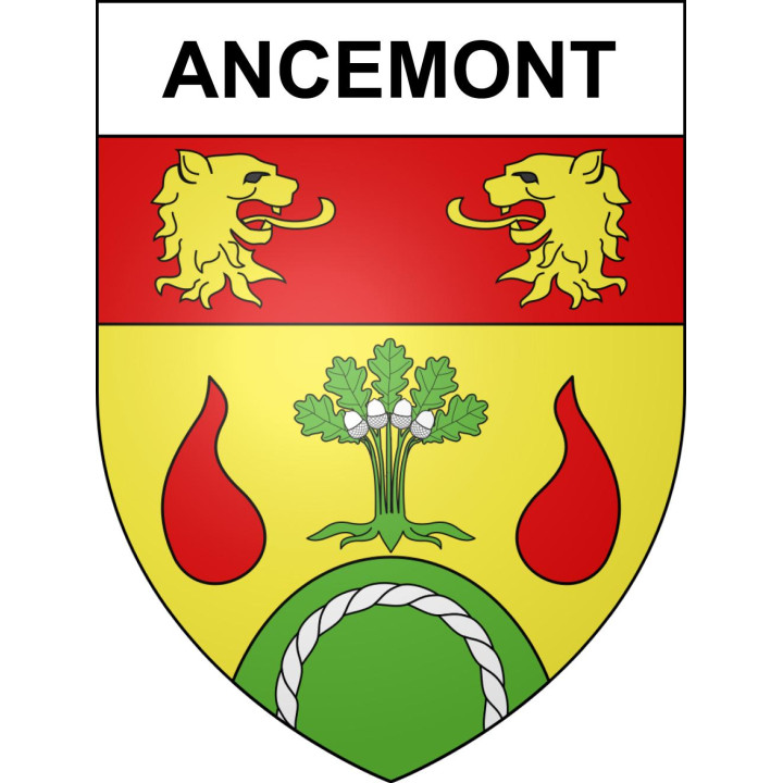 Ancemont Sticker wappen, gelsenkirchen, augsburg, klebender aufkleber