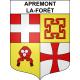 Apremont-la-Forêt Sticker wappen, gelsenkirchen, augsburg, klebender aufkleber