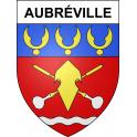 Stickers coat of arms Aubréville adhesive sticker