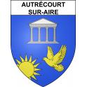 Autrécourt-sur-Aire Sticker wappen, gelsenkirchen, augsburg, klebender aufkleber