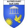 Adesivi stemma Autrécourt-sur-Aire adesivo