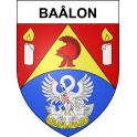 Stickers coat of arms Baâlon adhesive sticker