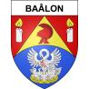 Pegatinas escudo de armas de Baâlon adhesivo de la etiqueta engomada
