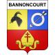 Bannoncourt Sticker wappen, gelsenkirchen, augsburg, klebender aufkleber