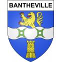 Bantheville 55 ville sticker blason écusson autocollant adhésif