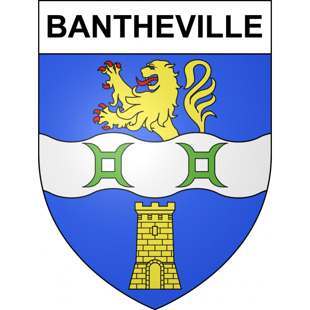 Bantheville 55 ville sticker blason écusson autocollant adhésif