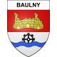 Baulny 55 ville sticker blason écusson autocollant adhésif