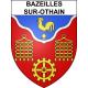 Bazeilles-sur-Othain 55 ville sticker blason écusson autocollant adhésif