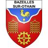 Stickers coat of arms Bazeilles-sur-Othain adhesive sticker