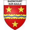 Adesivi stemma Bazincourt-sur-Saulx adesivo