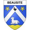 Beausite 55 ville sticker blason écusson autocollant adhésif