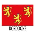 Dordogne 3 griffons autocollant adhésif sticker logo 926