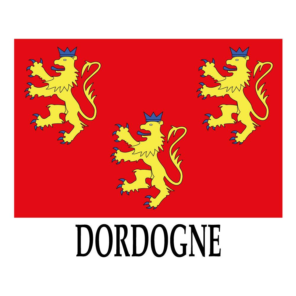 Dordogne 3 griffons autocollant adhésif sticker logo 926