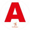 A jeune conducteur apprenti autocollant adhésif  Dordogne logo 837