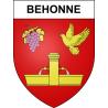 Behonne 55 ville sticker blason écusson autocollant adhésif