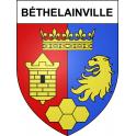 Béthelainville Sticker wappen, gelsenkirchen, augsburg, klebender aufkleber