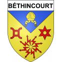 Béthincourt 55 ville sticker blason écusson autocollant adhésif