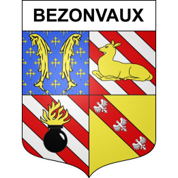 Bezonvaux Sticker wappen, gelsenkirchen, augsburg, klebender aufkleber