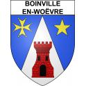 Boinville-en-Woëvre 55 ville sticker blason écusson autocollant adhésif