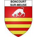 Boncourt-sur-Meuse Sticker wappen, gelsenkirchen, augsburg, klebender aufkleber