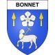 Bonnet 55 ville sticker blason écusson autocollant adhésif