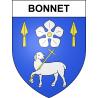 Bonnet 55 ville sticker blason écusson autocollant adhésif