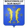 Bouconville-sur-Madt 55 ville sticker blason écusson autocollant adhésif