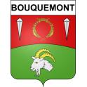 Bouquemont 55 ville sticker blason écusson autocollant adhésif