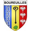 Boureuilles Sticker wappen, gelsenkirchen, augsburg, klebender aufkleber