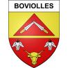 Boviolles Sticker wappen, gelsenkirchen, augsburg, klebender aufkleber