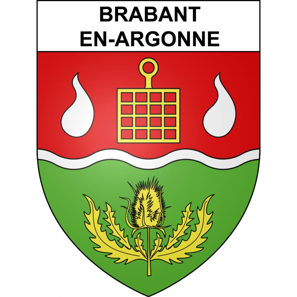 Adesivi stemma Brabant-en-Argonne adesivo