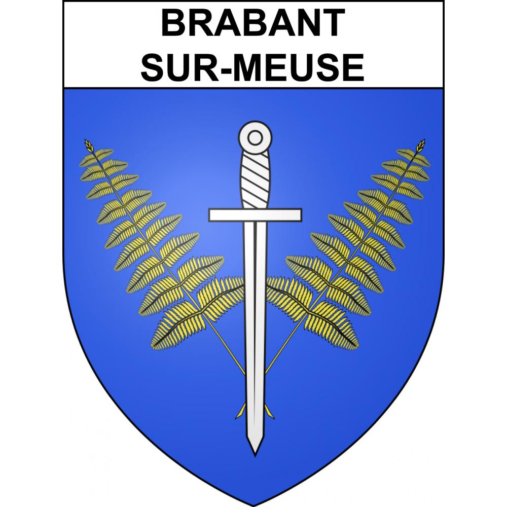 Stickers coat of arms Brabant-sur-Meuse adhesive sticker