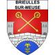 Brieulles-sur-Meuse Sticker wappen, gelsenkirchen, augsburg, klebender aufkleber